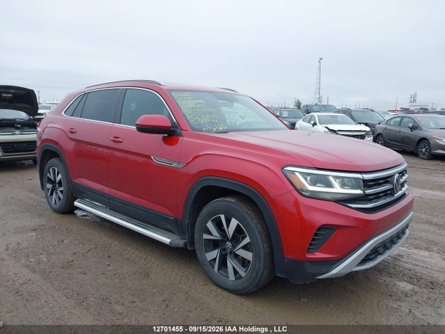 12701455 :رقم المزاد ، 1V2MC2CA8LC203373 vin ، 2020 Volkswagen Atlas Cross Sport Sel مزاد بيع