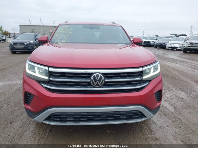12701455 :رقم المزاد ، 1V2MC2CA8LC203373 vin ، 2020 Volkswagen Atlas Cross Sport Sel مزاد بيع