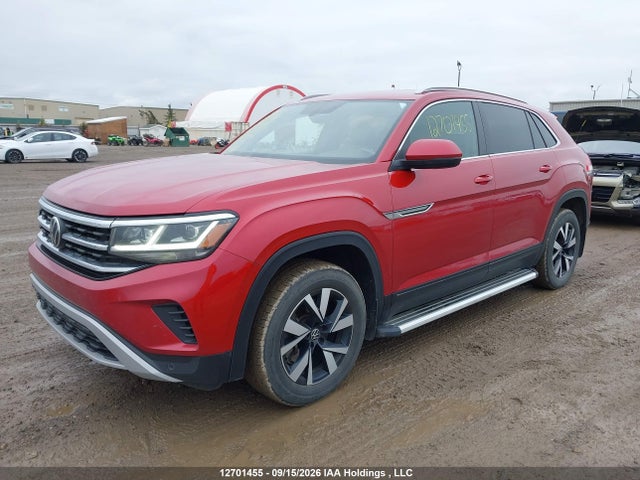 12701455 :رقم المزاد ، 1V2MC2CA8LC203373 vin ، 2020 Volkswagen Atlas Cross Sport Sel مزاد بيع