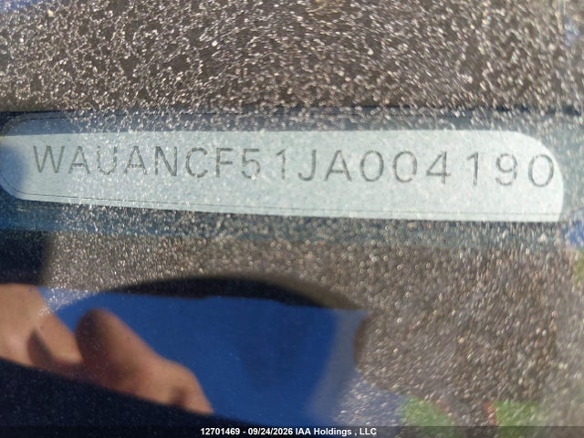 Aukcja sprzedaży 2018 Audi A5 2.0t Komfort, vin: WAUANCF51JA004190, numer aukcji: 12701469
