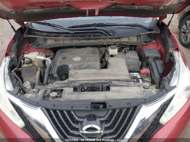 Aukcja sprzedaży 2016 Nissan Murano S/sl/sv/platinum, vin: 5N1AZ2MH3GN123998, numer aukcji: 12701502