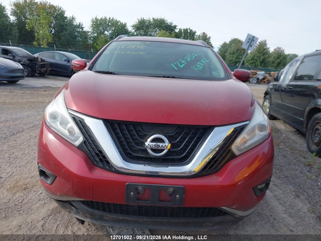 Aukcja sprzedaży 2016 Nissan Murano S/sl/sv/platinum, vin: 5N1AZ2MH3GN123998, numer aukcji: 12701502