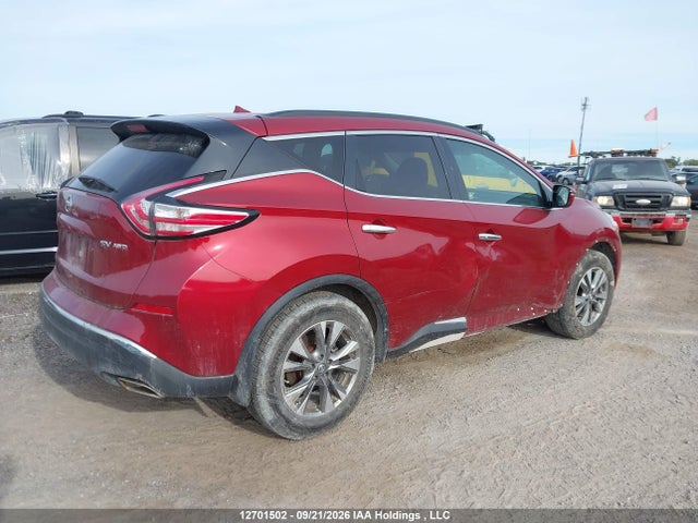 Aukcja sprzedaży 2016 Nissan Murano S/sl/sv/platinum, vin: 5N1AZ2MH3GN123998, numer aukcji: 12701502