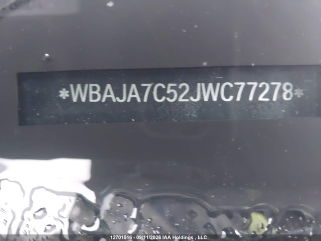 BMW 530 XI 2018 WBAJA7C52JWC77278 Image 9