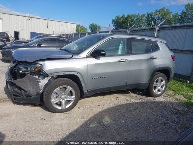 Продаж на аукціоні авто 2023 Jeep Compass, vin: 3C4NJDBN9PT510847, номер лоту: 12701535