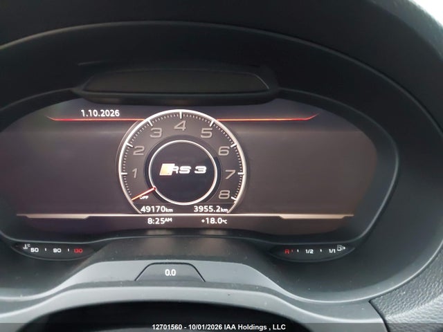 Aukcja sprzedaży 2018 Audi Rs 3 2.5t, vin: WUABWGFF7J1907953, numer aukcji: 12701560