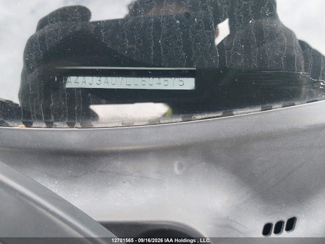 Aukcja sprzedaży 2020 Mitsubishi Rvr Es/se, vin: JA4AJ3AU7LU604575, numer aukcji: 12701565