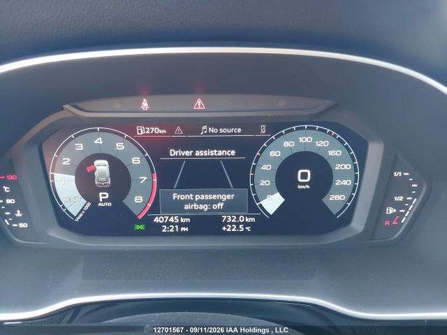 Aukcja sprzedaży 2025 Audi Q3 Premium Plus S Line 45, vin: WA1EECF36S1073133, numer aukcji: 12701567