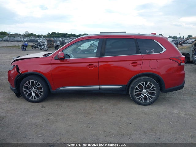 12701576 :رقم المزاد ، JA4JZ4AX0JZ608573 vin ، 2018 Mitsubishi Outlander Gt مزاد بيع