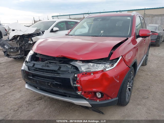 12701576 :رقم المزاد ، JA4JZ4AX0JZ608573 vin ، 2018 Mitsubishi Outlander Gt مزاد بيع
