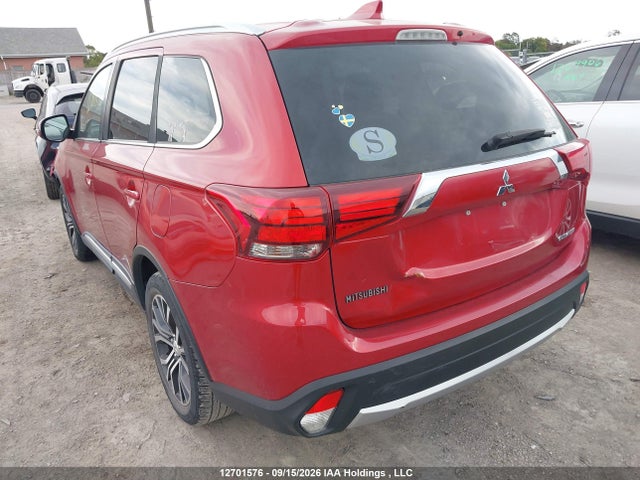 12701576 :رقم المزاد ، JA4JZ4AX0JZ608573 vin ، 2018 Mitsubishi Outlander Gt مزاد بيع