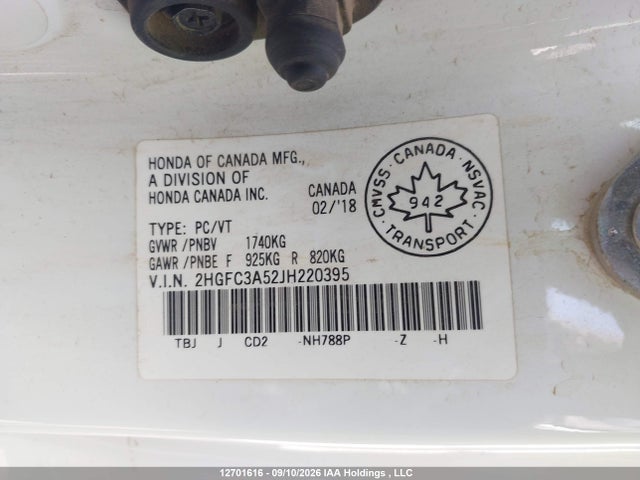 Honda Civic Si Si 2018 2HGFC3A52JH220395 Image 20