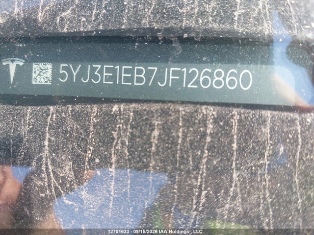 Tesla Model 3 Long Range/performance 2018 5YJ3E1EB7JF126860 Image 19