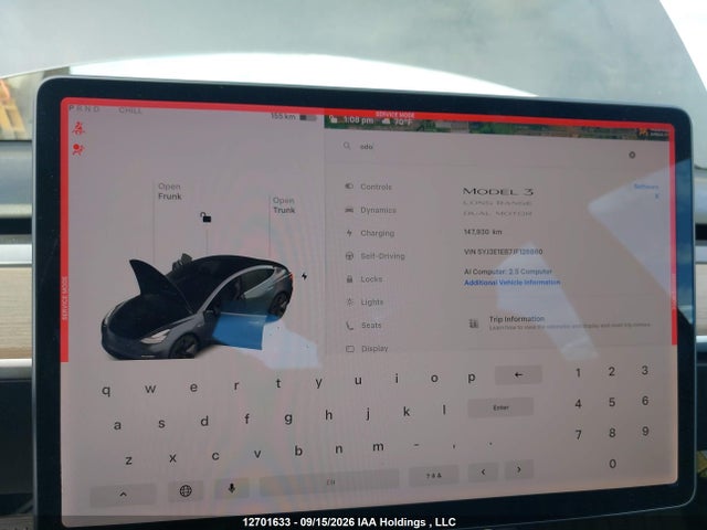 Tesla Model 3 Long Range/performance 2018 5YJ3E1EB7JF126860 Image 7