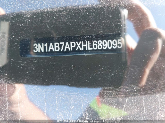 Aukcja sprzedaży 2017 Nissan Sentra S/sv/sr/sl, vin: 3N1AB7APXHL689095, numer aukcji: 12701638