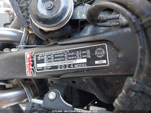 Honda Crf1000 A 2024 JH2SD1523RK000077 Image 10
