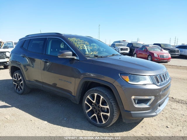 2018 Jeep Compass Limited მანქანა იყიდება აუქციონზე, vin: 3C4NJDCB7JT238455, აუქციონის ნომერი: 12701671