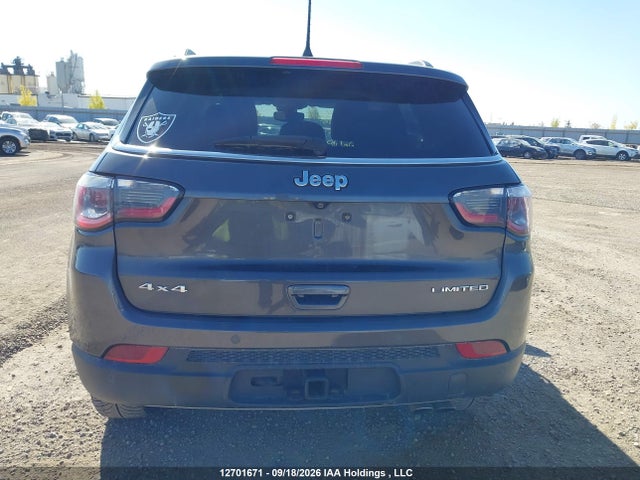 Продажа на аукционе авто 2018 Jeep Compass Limited, vin: 3C4NJDCB7JT238455, номер лота: 12701671