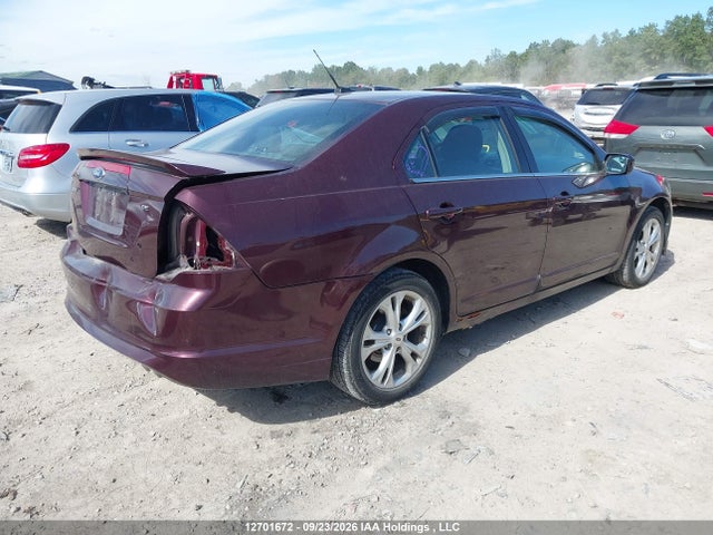 12701672 :رقم المزاد ، 3FAHP0HA7CR279128 vin ، 2012 Ford Fusion Se مزاد بيع