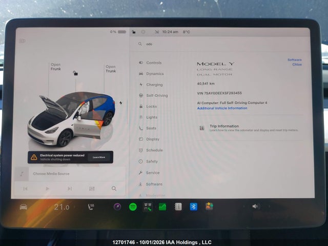 Tesla Model Y 2025 7SAYGDEEXSF293455 Image 7