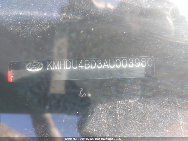 Aukcja sprzedaży 2010 Hyundai Elantra, vin: KMHDU4BD3AU003980, numer aukcji: 12701768