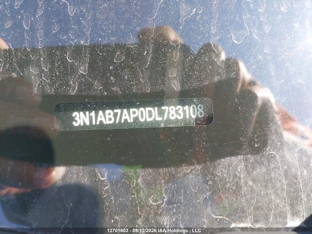 Aukcja sprzedaży 2013 Nissan Sentra S/sv/sr/sl, vin: 3N1AB7AP0DL783108, numer aukcji: 12701803