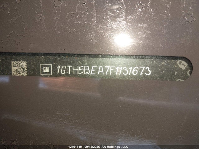 12701819 :رقم المزاد ، 1GTH5BEA7F1131673 vin ، 2015 Gmc Canyon Sle مزاد بيع
