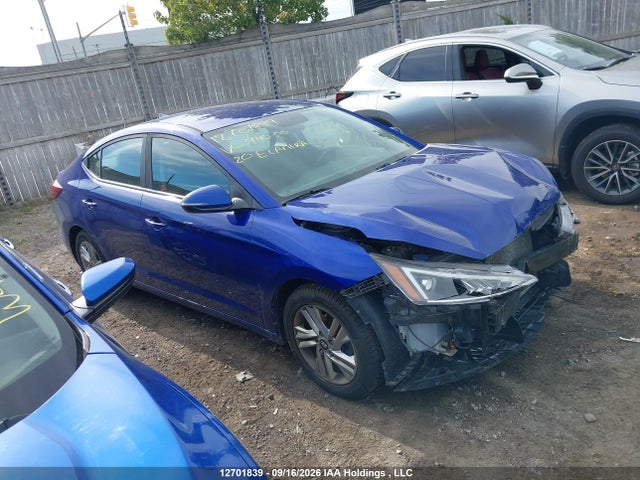 12701839 :رقم المزاد ، KMHD84LF1LU911030 vin ، 2020 Hyundai Elantra مزاد بيع