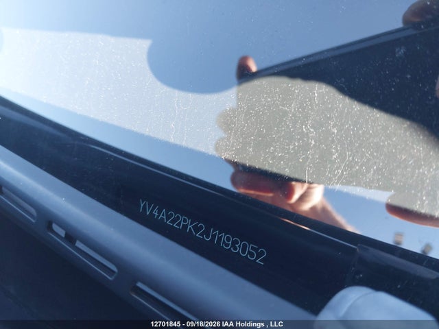 12701845 :رقم المزاد ، YV4A22PK2J1193052 vin ، 2018 Volvo Xc90 مزاد بيع