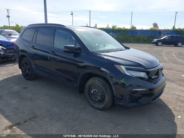 Aukcja sprzedaży 2022 Honda Pilot Black Edition, vin: 5FNYF6H00NB500791, numer aukcji: 12701846