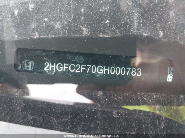 Продаж на аукціоні авто 2016 Honda Civic Ex 4dr, vin: 2HGFC2F70GH000783, номер лоту: 12701874