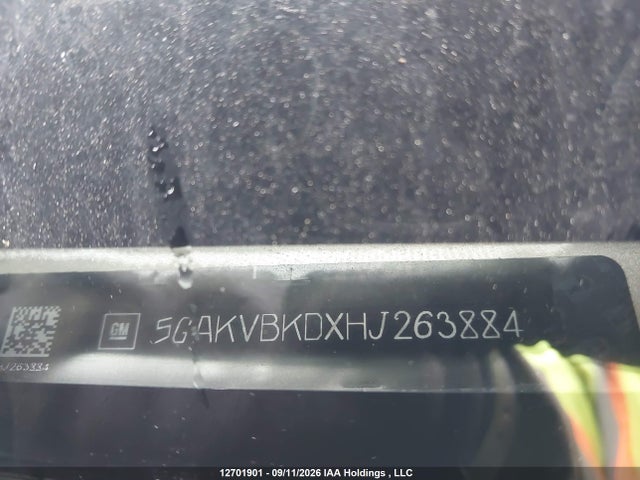Buick Enclave Leather 2017 5GAKVBKDXHJ263884 Image 20