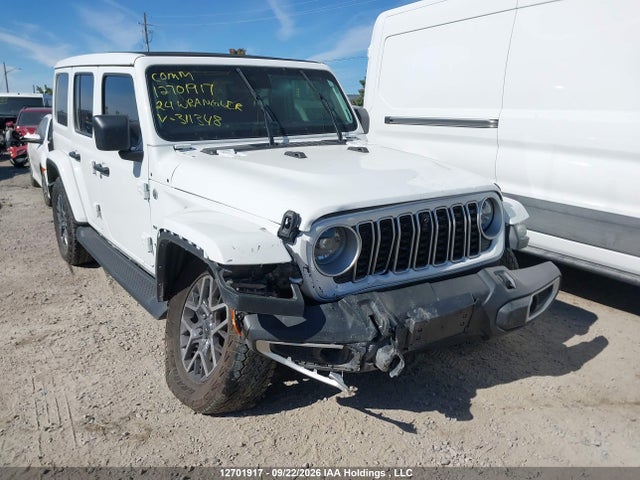 2024 Jeep Wrangler Sahara მანქანა იყიდება აუქციონზე, vin: 1C4PJXEG9RW311348, აუქციონის ნომერი: 12701917