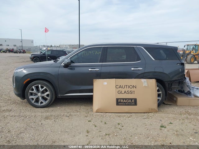 12695740 :رقم المزاد ، KM8R3DHE0NU345403 vin ، 2022 Hyundai Palisade Luxury 7-passenger Seating مزاد بيع