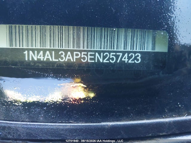 12701940 :رقم المزاد ، 1N4AL3AP5EN257423 vin ، 2014 Nissan Altima 2.5/2.5 S/2.5 Sl/2.5 Sv مزاد بيع