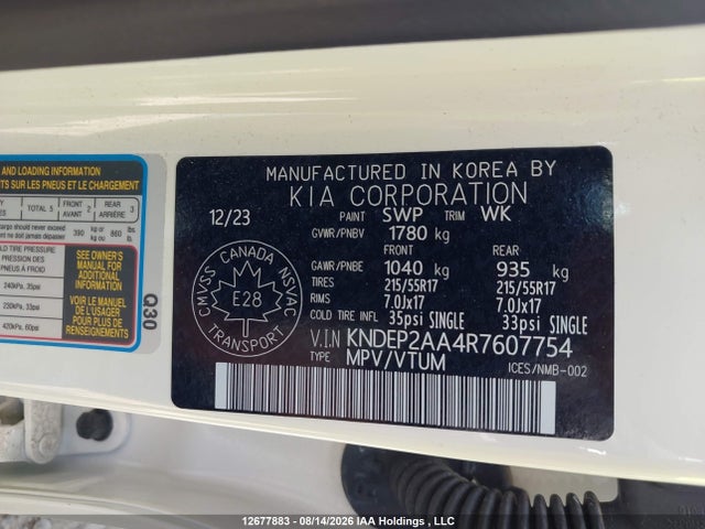 KIA Seltos Lx 2024 KNDEP2AA4R7607754 Image 18