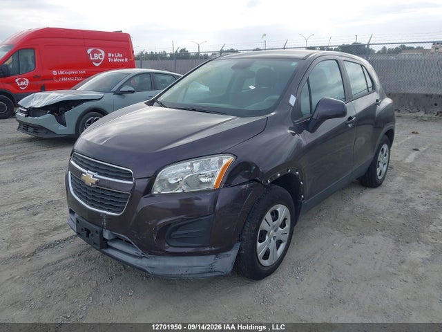 12701950 :رقم المزاد ، 3GNCJKSB4FL137336 vin ، 2015 Chevrolet Trax Ls Fwd مزاد بيع