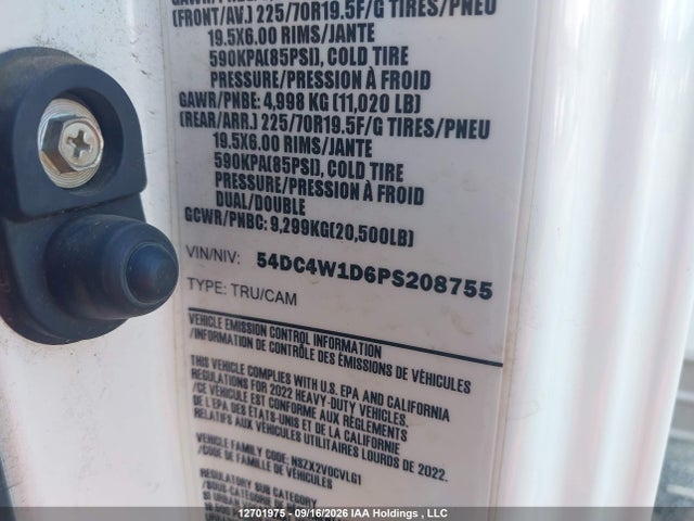 Isuzu Npr Hd 2023 54DC4W1D6PS208755 Image 9