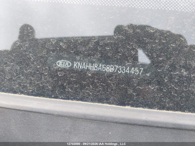 Aukcja sprzedaży 2011 Kia Rondo, vin: KNAHH8A68B7334457, numer aukcji: 12702000
