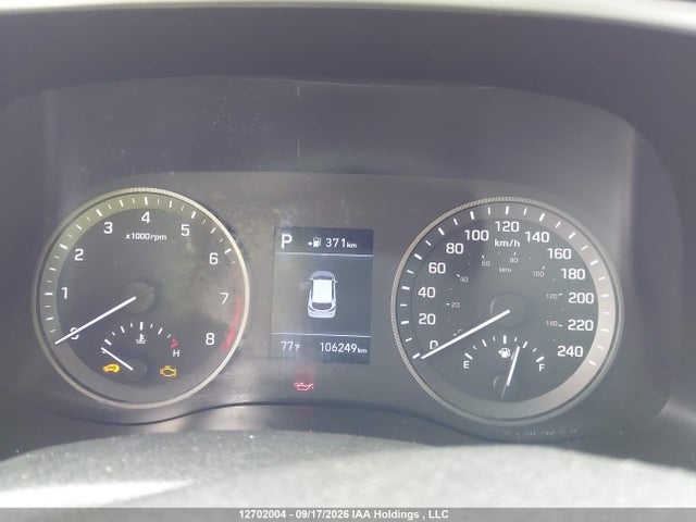 2019 Hyundai Tucson Luxury მანქანა იყიდება აუქციონზე, vin: KM8J3CAL7KU024292, აუქციონის ნომერი: 12702004