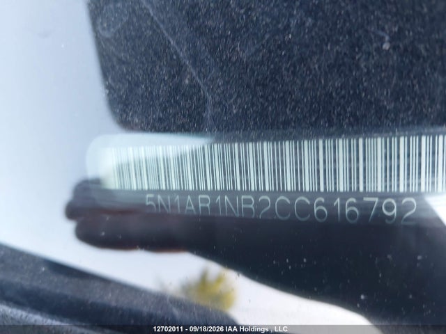 Продажа на аукционе авто 2012 Nissan Pathfinder Le/s/sv, vin: 5N1AR1NB2CC616792, номер лота: 12702011