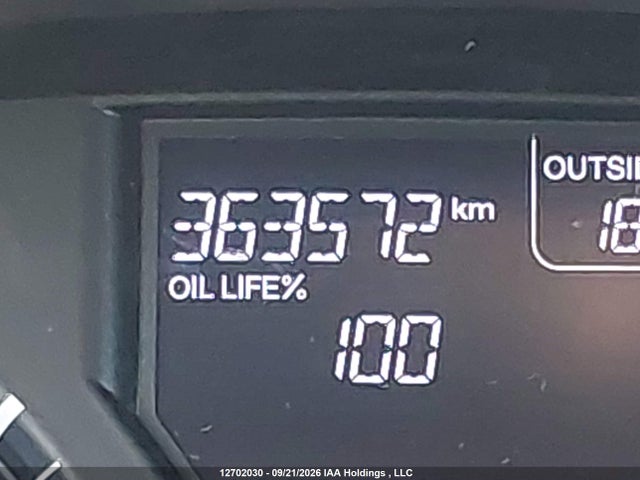 12702030 :رقم المزاد ، 5FNRL5H6XBB501972 vin ، 2011 Honda Odyssey Exl مزاد بيع