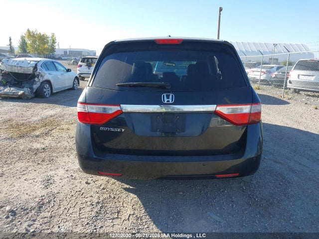 12702030 :رقم المزاد ، 5FNRL5H6XBB501972 vin ، 2011 Honda Odyssey Exl مزاد بيع