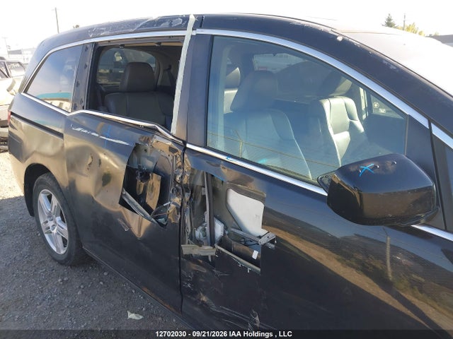 12702030 :رقم المزاد ، 5FNRL5H6XBB501972 vin ، 2011 Honda Odyssey Exl مزاد بيع