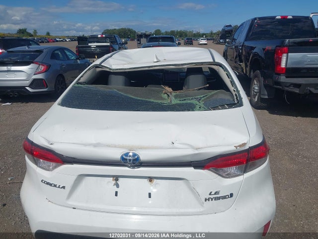 12702031 :رقم المزاد ، JTDBDMHE8PJ000451 vin ، 2023 Toyota Corolla Hybrid Le مزاد بيع