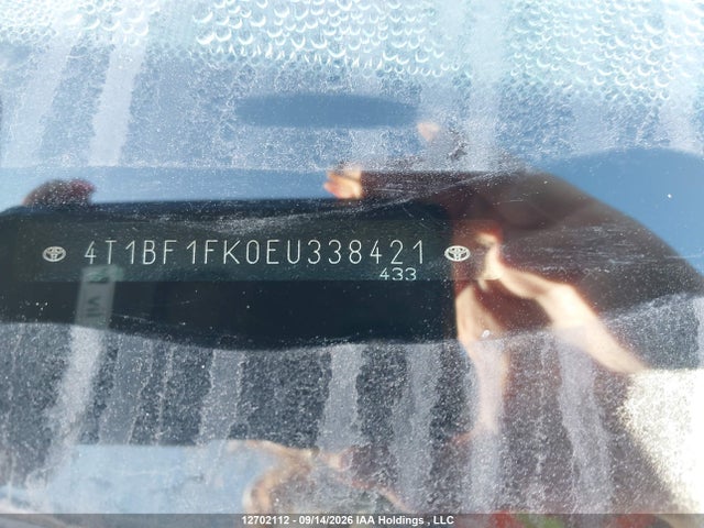 Aukcja sprzedaży 2014 Toyota Camry Le, vin: 4T1BF1FK0EU338421, numer aukcji: 12702112