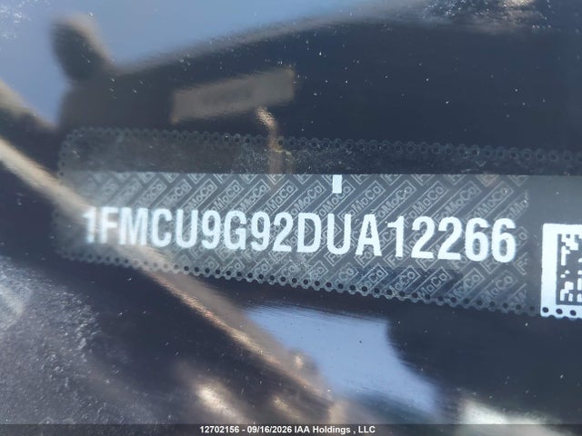 Aukcja sprzedaży 2013 Ford Escape Se, vin: 1FMCU9G92DUA12266, numer aukcji: 12702156