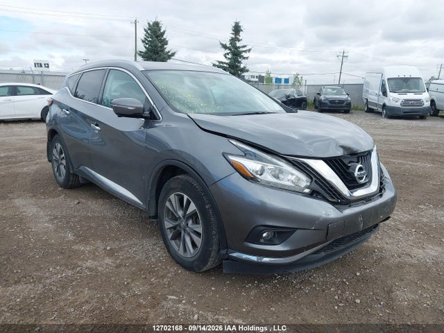 12702168 :رقم المزاد ، 5N1AZ2MH2FN278556 vin ، 2015 Nissan Murano S/sl/sv/platinum مزاد بيع