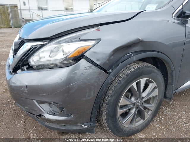 12702168 :رقم المزاد ، 5N1AZ2MH2FN278556 vin ، 2015 Nissan Murano S/sl/sv/platinum مزاد بيع