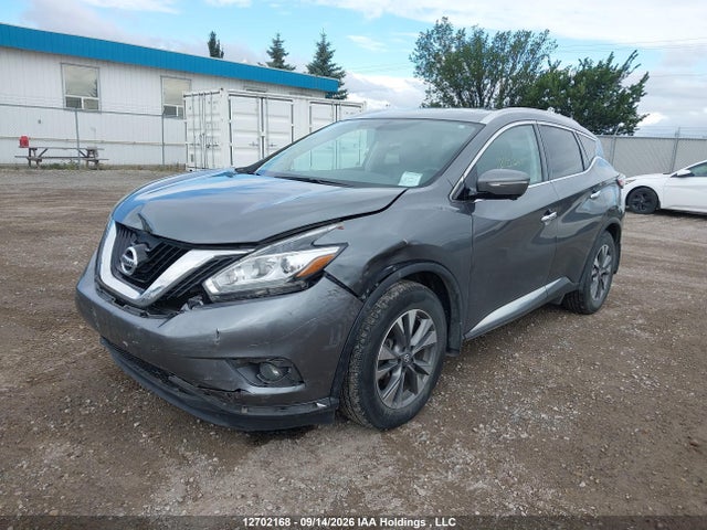 12702168 :رقم المزاد ، 5N1AZ2MH2FN278556 vin ، 2015 Nissan Murano S/sl/sv/platinum مزاد بيع